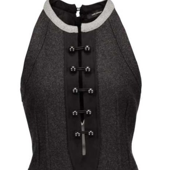 ISABEL MARANT Wool Felt Peplum Top. Original retail $440 - Picture 1 of 16